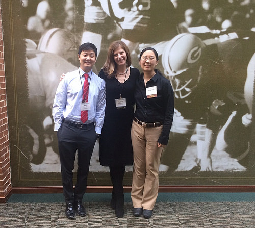 Drs. Han Kim, Heather Potter, and Angeline Wang at the 2016 Wisconsin Academy of Ophthalmology Symposium