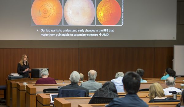 Department of Ophthalmology & Visual Sciences Symposium April 1, 2016. (Photo © Andy Manis)