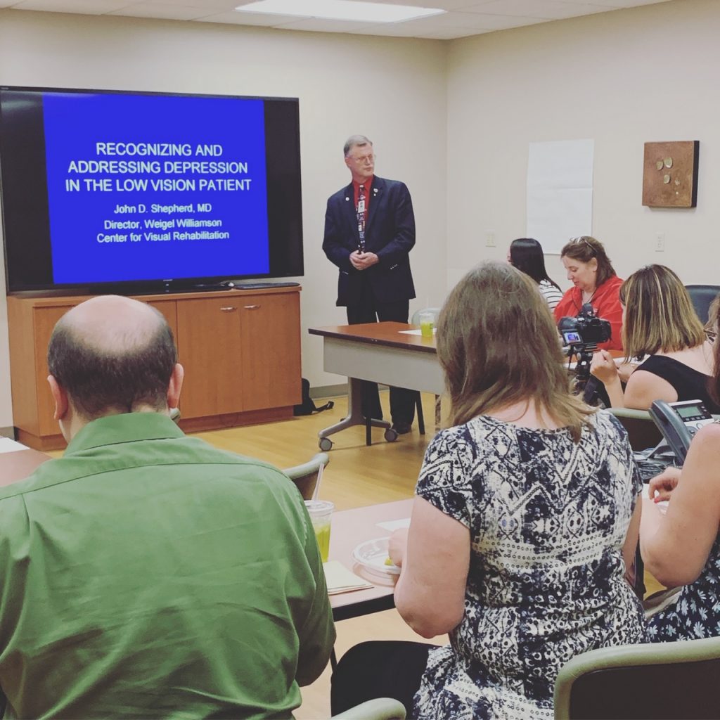 Dr. John Shepherd Delivers Poignant Low Vision Presentations ...
