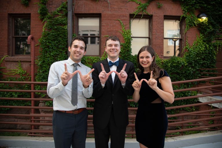 The 2022 class of residents is pictured during the 2021 graduation ceremony.