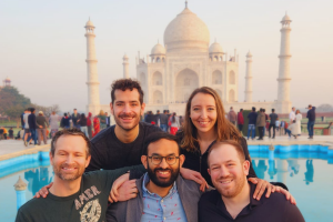 2023 DOVS India Rotation in front of the Taj Mahal.