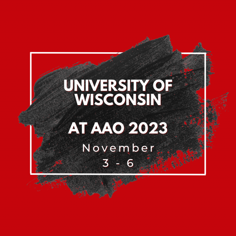 University of Wisconsin at AAO 2023