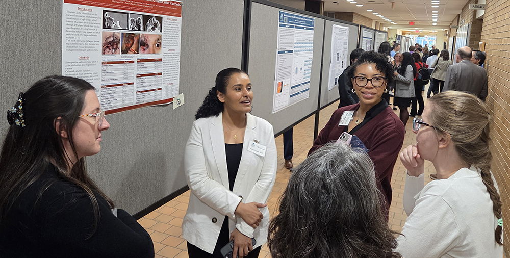 Ophthalmology residents at Wisconsin Ophthalmology Research Day, 2026