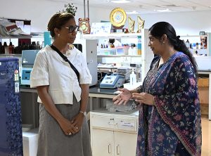Dr. Terri Young touring LV Prasad Eye Institute