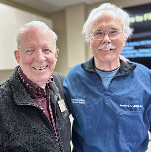 Drs. Richard Dortzbach and Bradley Lemke